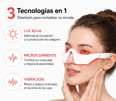 Gafas masajeadoras Lumiara 5 en 1